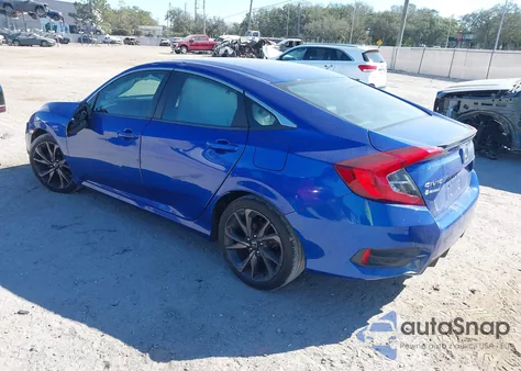 2019 Honda Civic Sport from USA, damaged, VIN 2HGFC2E85KH550838